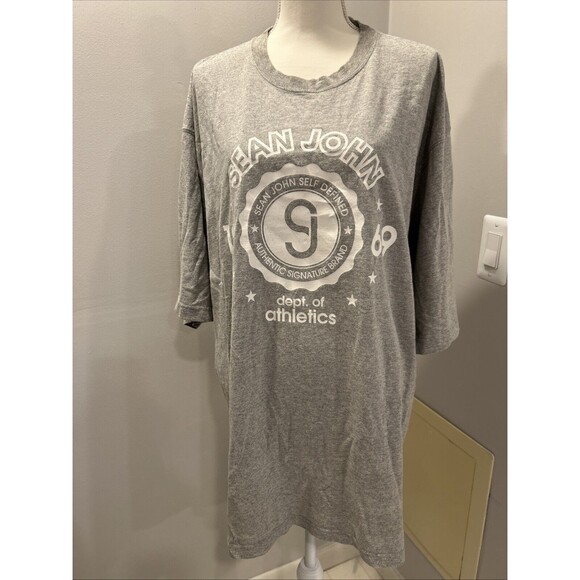 Sean John T-Shirt Men's Size 3x Light Grey - Picture 1 of 6